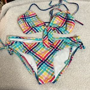 Xhilaration 2 Piece Bikini Top Size SmallBottom Size Medium